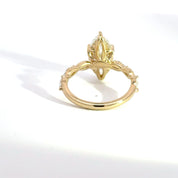 3.05ct F-VVS2 Marquise Lab Diamond Aura