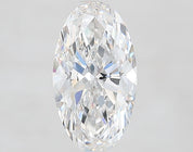 2.00ct E VVS2 Moval Lab Grown Diamond