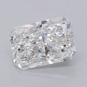 3.55ct E VVS2 Radiant Lab Grown Diamond