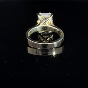 5.09ctw E VS1 Radiant Cut Lab Grown Diamond Engagement Ring