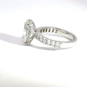 4.10ct F-VS1 Oval Lab Diamond Union