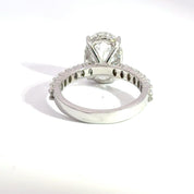4.10ct F-VS1 Oval Lab Diamond Union