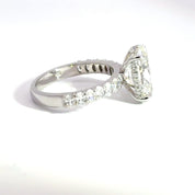 4.10ct F-VS1 Oval Lab Diamond Union