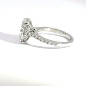 4.10ct F-VS1 Oval Lab Diamond Haven