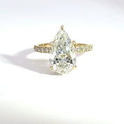 4.19ct F-VS1 Pear Lab Diamond Serenity