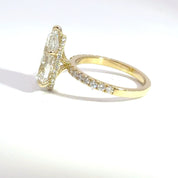 4.19ct F-VS1 Pear Lab Diamond Serenity