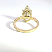 4.19ct F-VS1 Pear Lab Diamond Serenity