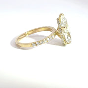4.19ct F-VS1 Pear Lab Diamond Serenity