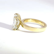 4.09ct E-VVS2 Radiant Lab Diamond Fate