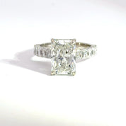 4.00ct F-VVS2 Radiant Lab Diamond Eterna