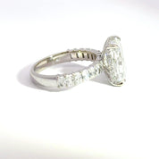 4.00ct F-VVS2 Radiant Lab Diamond Eterna