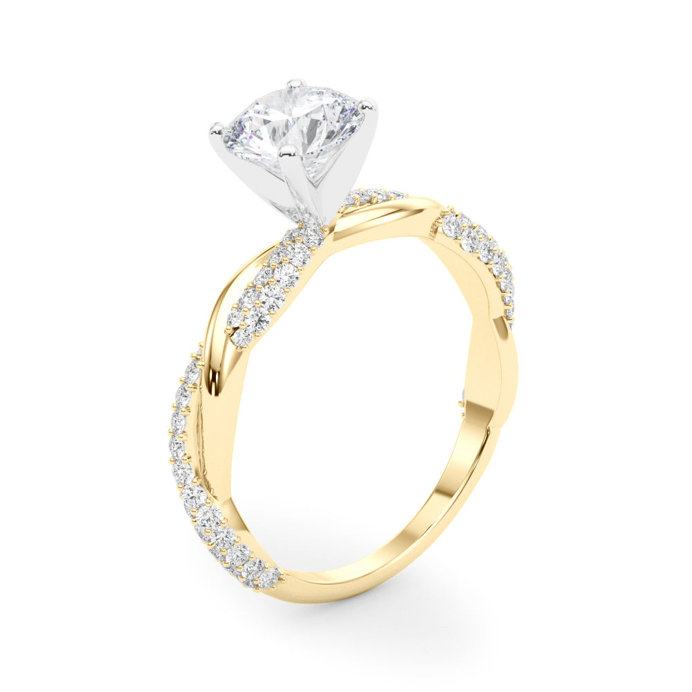 Isabelle Round Engagement Ring