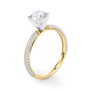 Mina Round Engagement Ring