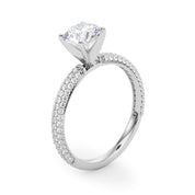 Mina Round Engagement Ring
