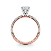 Mina Round Engagement Ring
