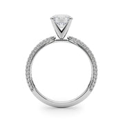 Mina Round Engagement Ring