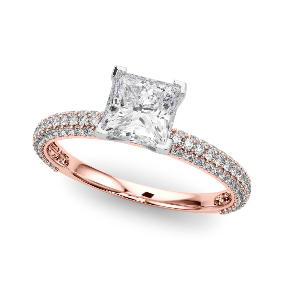 Mina Princess Engagement Ring