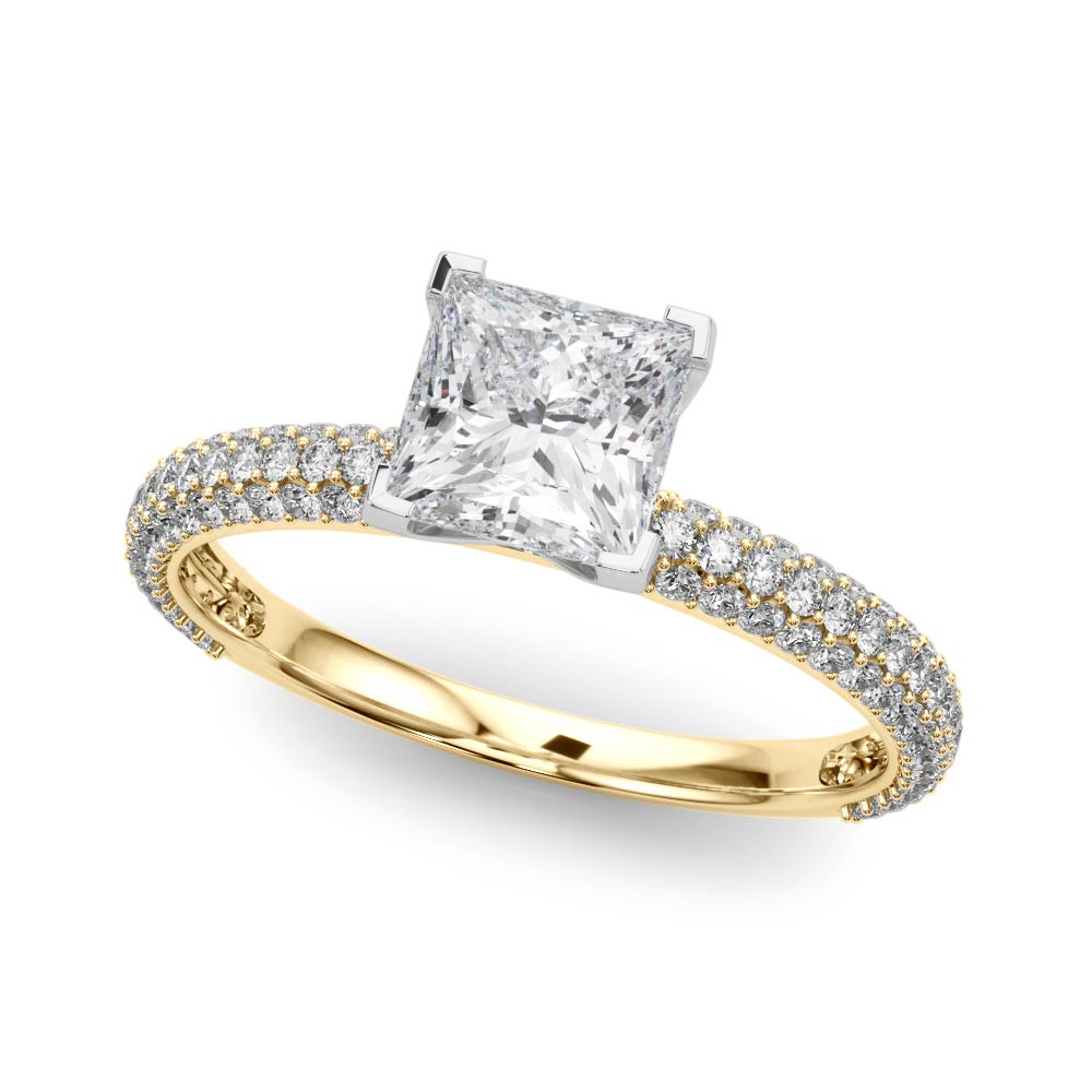 Mina Princess Engagement Ring