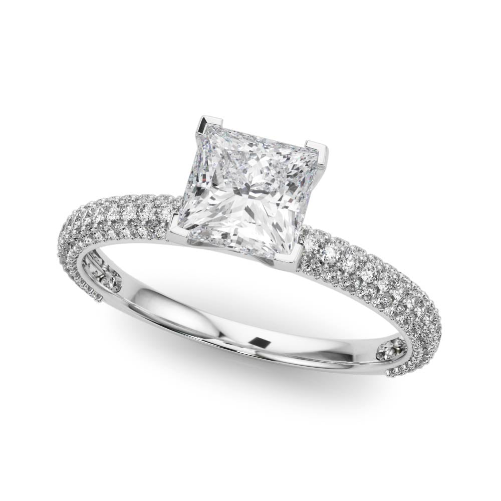 Mina Princess Engagement Ring