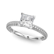 Mina Princess Engagement Ring