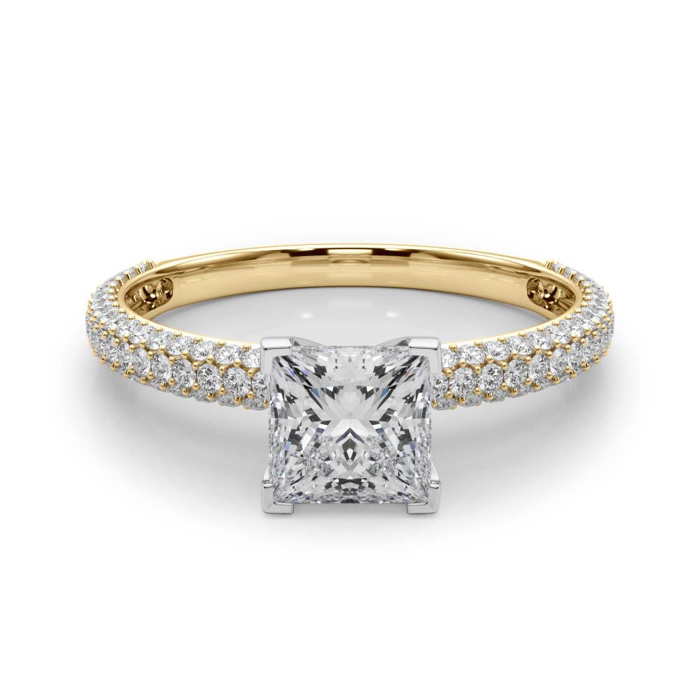 Mina Princess Engagement Ring