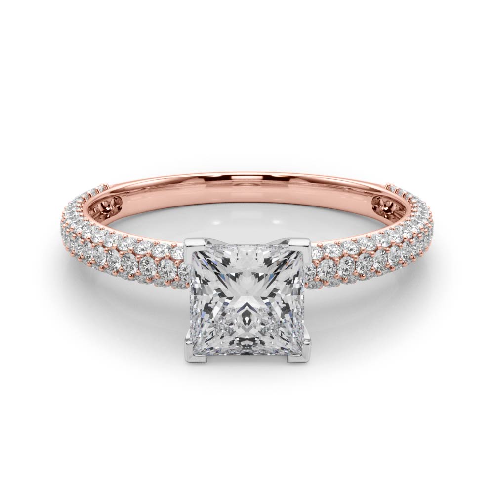 Mina Princess Engagement Ring