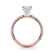 Mina Princess Engagement Ring