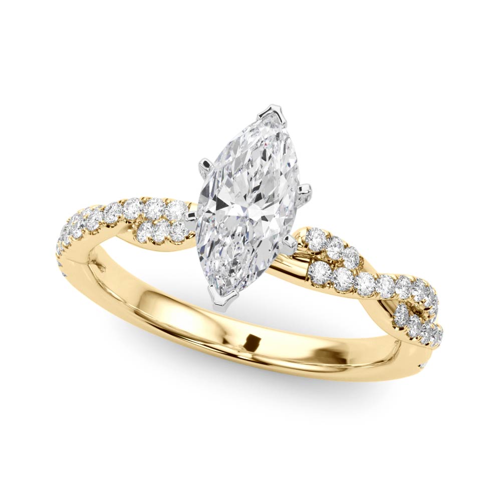 Lilian Marquise Engagement Ring