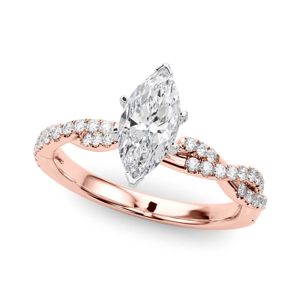 Lilian Marquise Engagement Ring