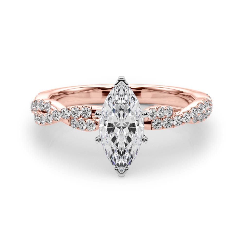 Lilian Marquise Engagement Ring