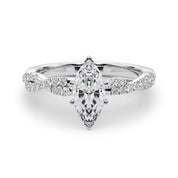 Lilian Marquise Engagement Ring