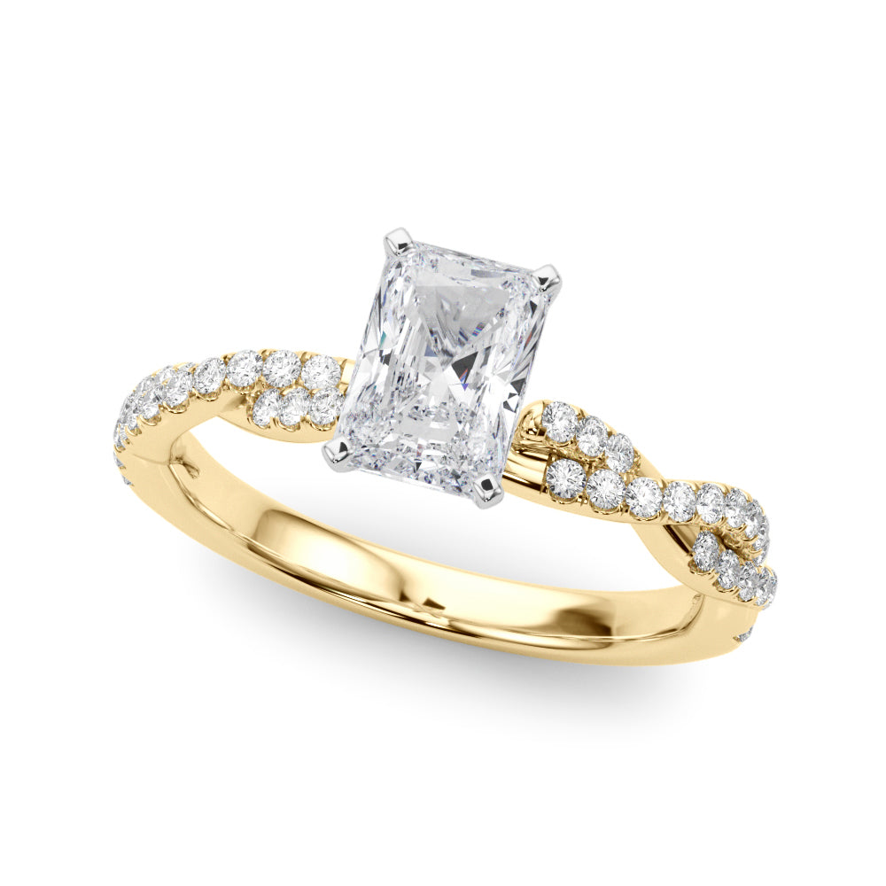 Lilian Radiant Engagement Ring