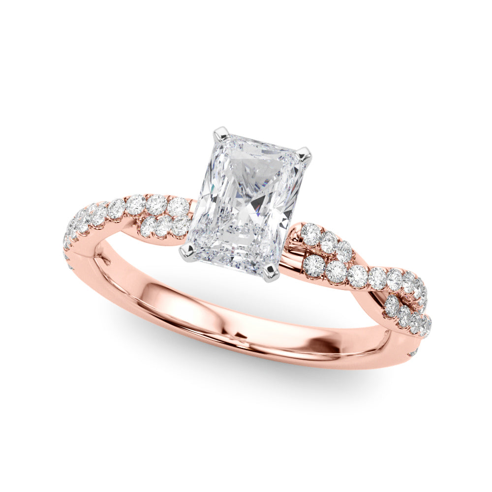 Lilian Radiant Engagement Ring