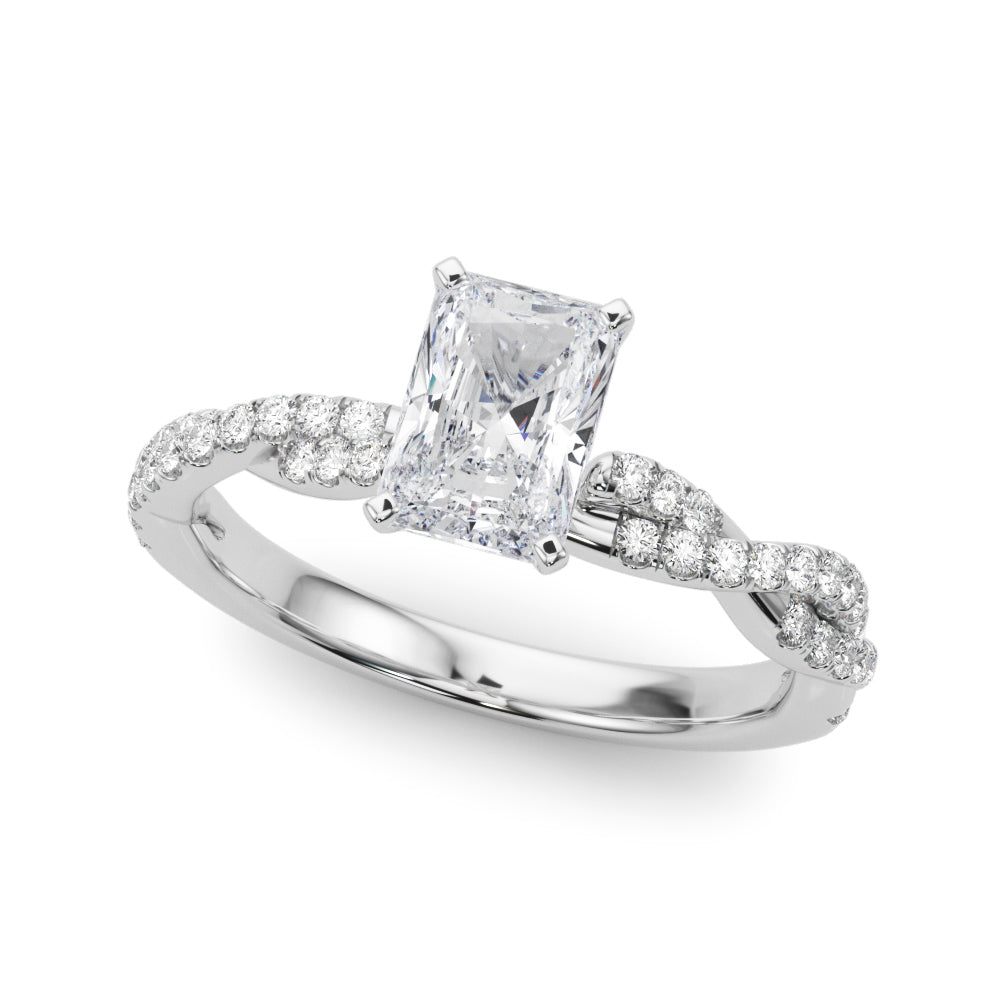 Lilian Radiant Engagement Ring