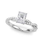 Lilian Radiant Engagement Ring
