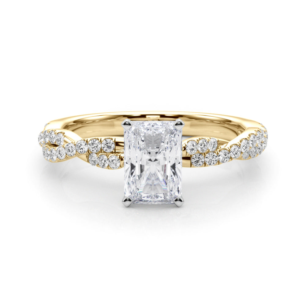 Lilian Radiant Engagement Ring