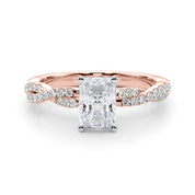 Lilian Radiant Engagement Ring