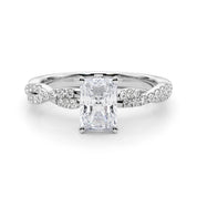 Lilian Radiant Engagement Ring
