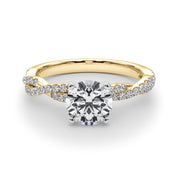 Lilian Round Engagement Ring
