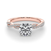 Lilian Round Engagement Ring