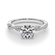 Lilian Round Engagement Ring