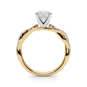 Lilian Round Engagement Ring