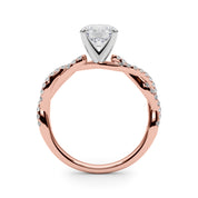 Lilian Round Engagement Ring