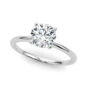 Paisley Round Engagement Ring