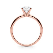 Paisley Round Engagement Ring