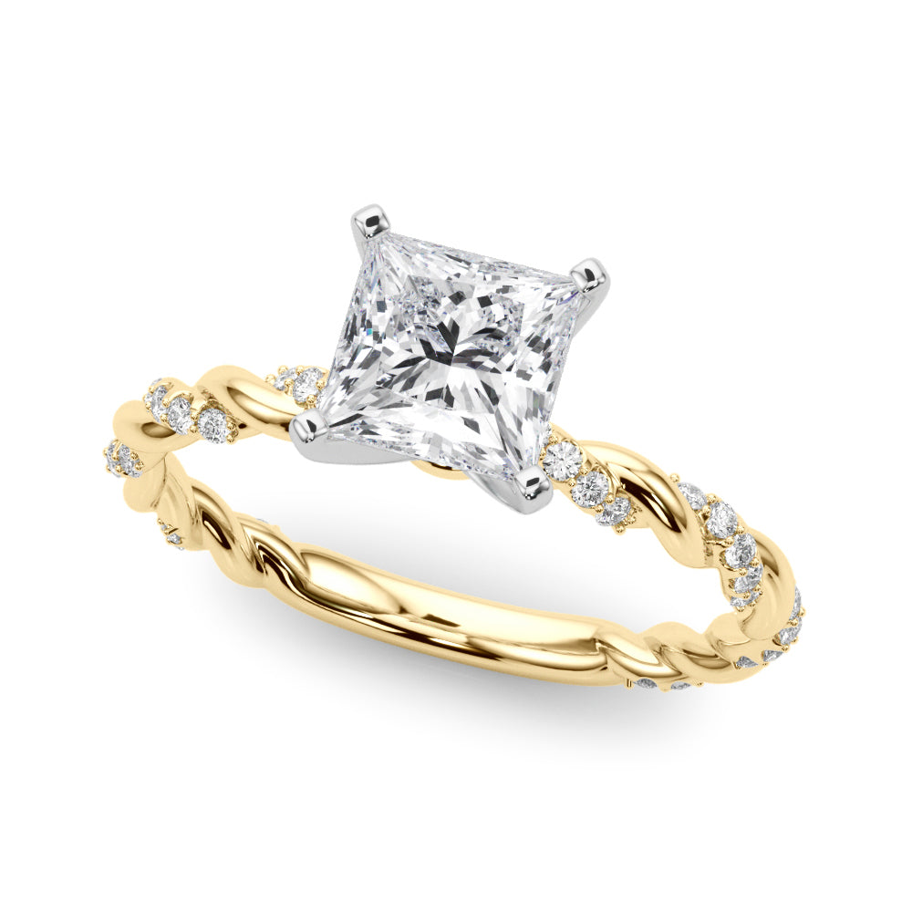 Amelia Princess Engagement Ring