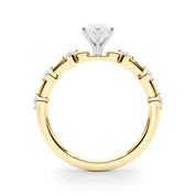 Daisy Marquise Engagement Ring