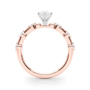 Daisy Marquise Engagement Ring