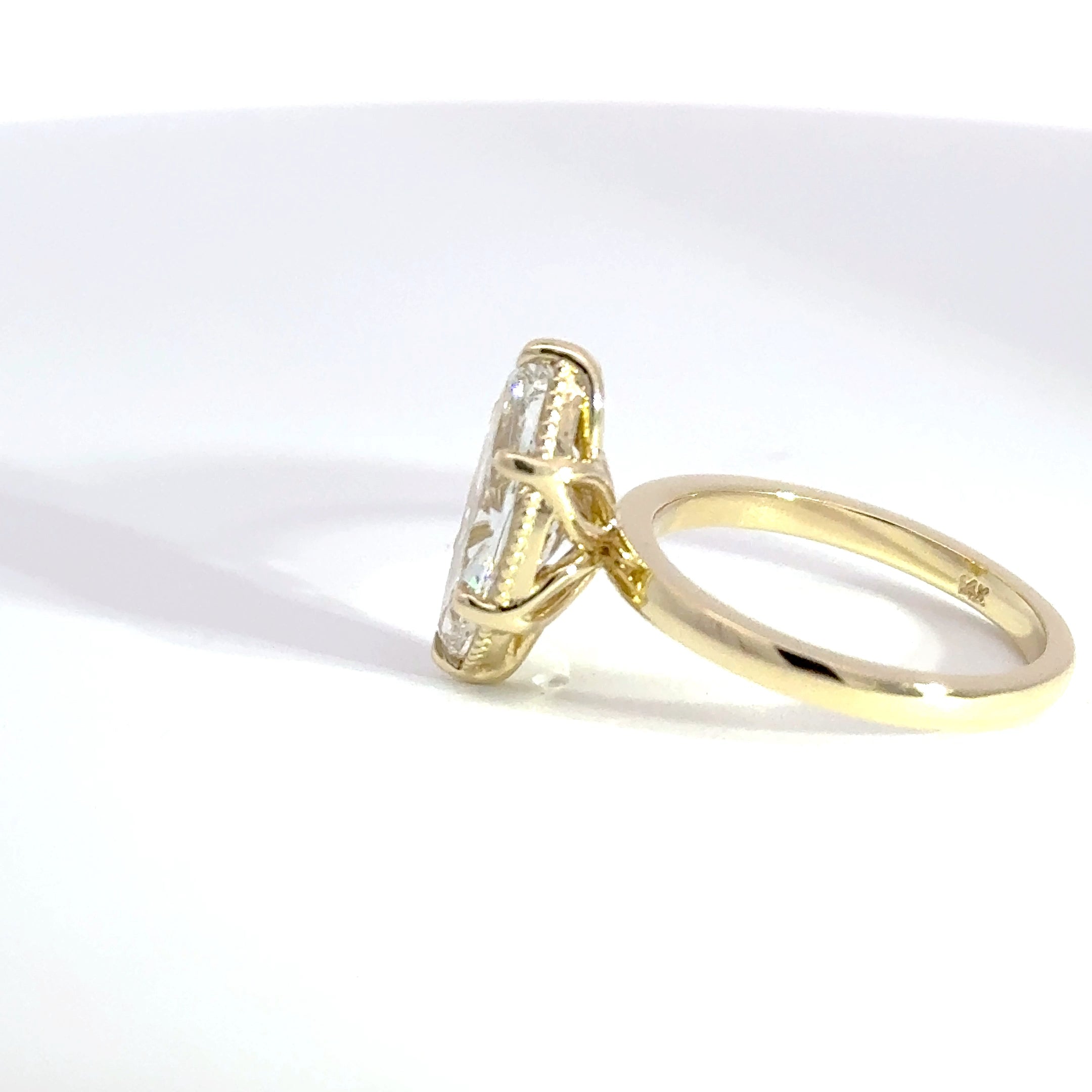 3.01ct E-VS1 Marquise Lab Diamond Cora