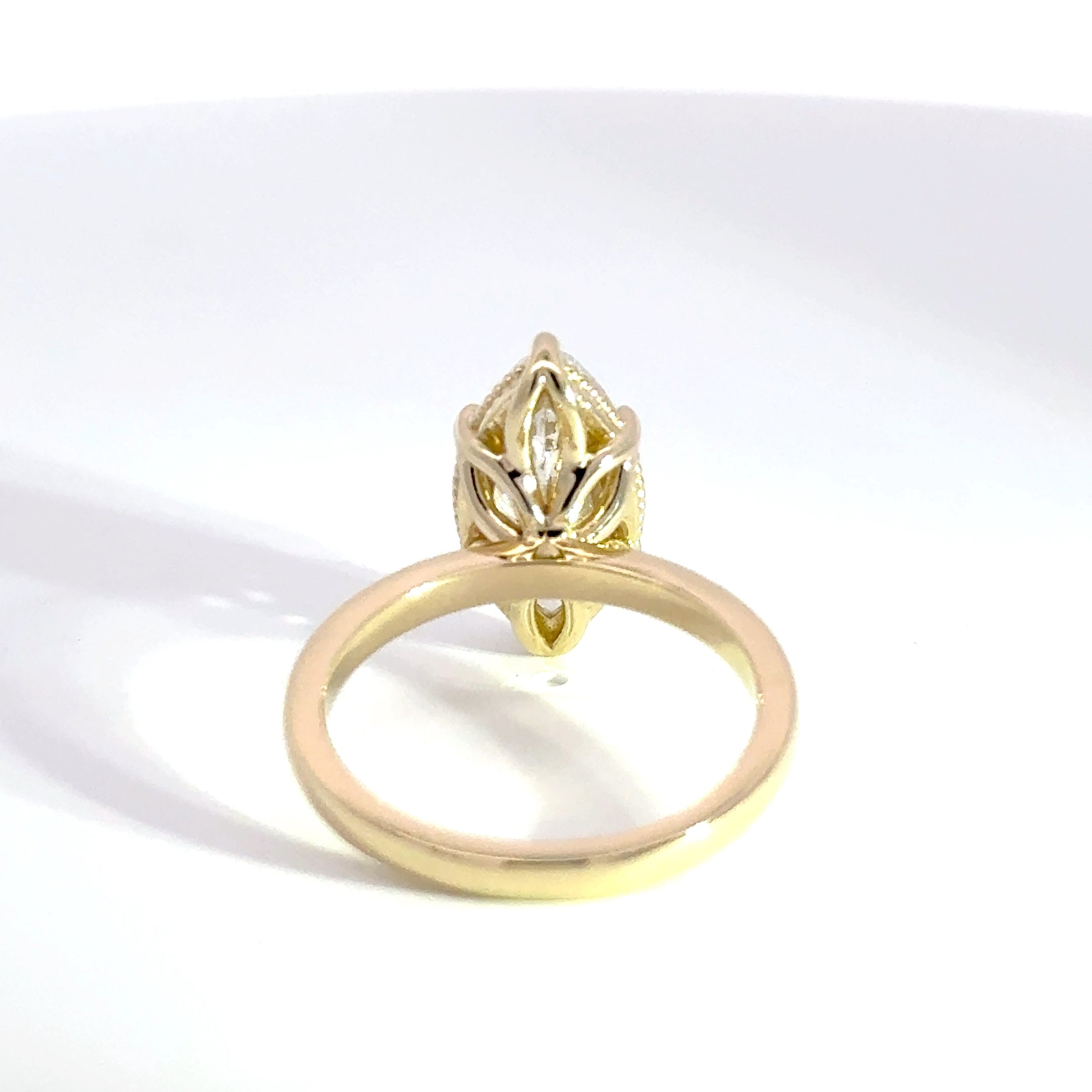 3.01ct E-VS1 Marquise Lab Diamond Cora